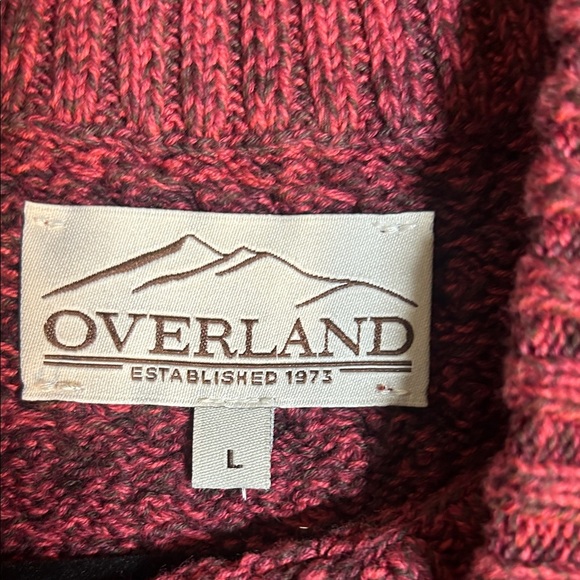 Elegant Maroon Mockneck Sweater - Picture 4 of 4